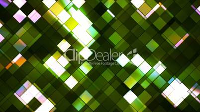 Broadcast Twinkling Squared Diamonds, Green, Abstract, Loopable, HD