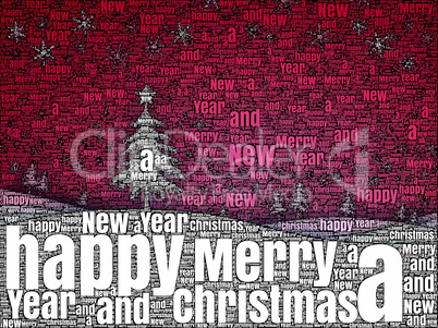 word picture Merry Christmas