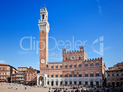 Tower in Siena Italy