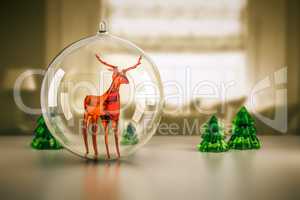 reindeer of glass