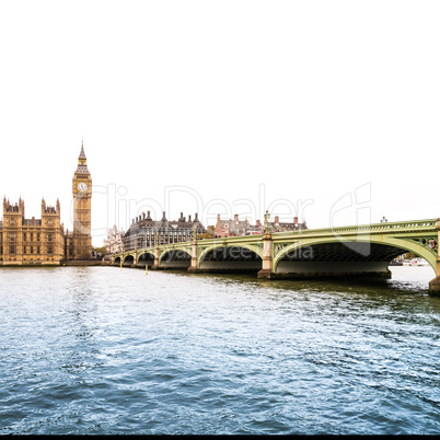 River Thames with Big Ben