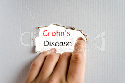 Crohn's disease text concept