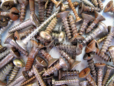 assortment of screws