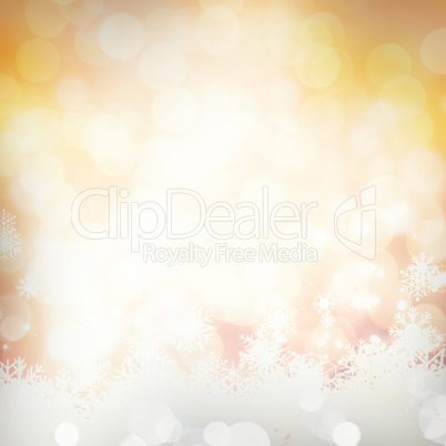 Glowing christmas background