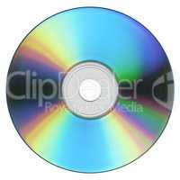 CD or DVD isolated