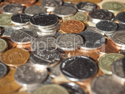 Pound coins