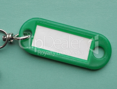 Green keyring