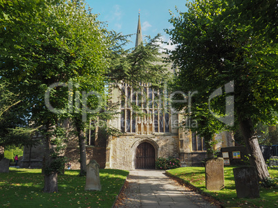 Holy Trinity church in Stratford upon Avon