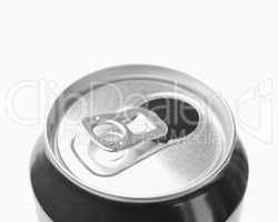 Black and white Beer can