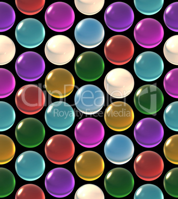 crystal ball array pattern color