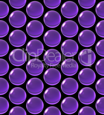 crystal ball array pattern purple