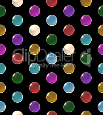 crystal ball dot pattern color