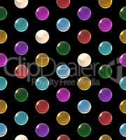 crystal ball dot pattern color