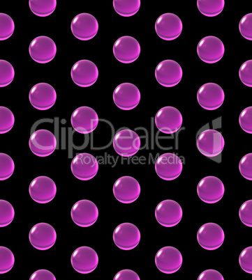 crystal ball dot pattern magenta
