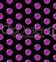 crystal ball dot pattern magenta