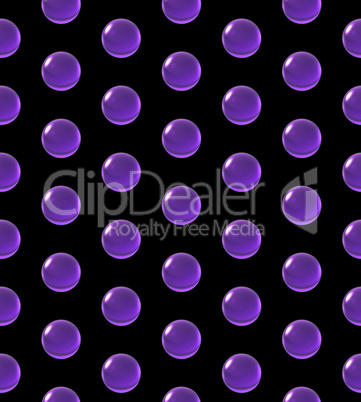 crystal ball dot pattern purple