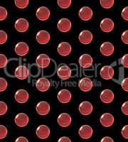 crystal ball dot pattern red