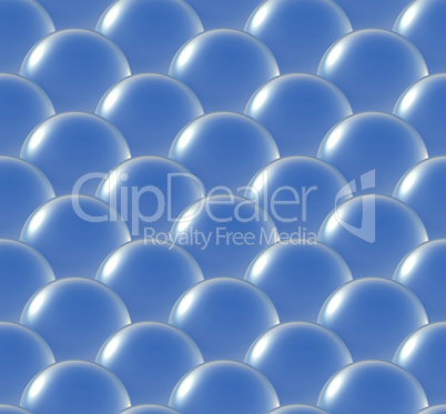 crystal ball overlap pattern blue