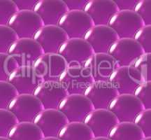 crystal ball overlap pattern magenta