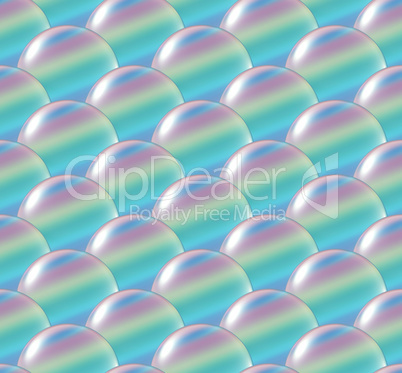 crystal ball overlap pattern rainbow