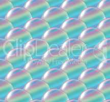 crystal ball overlap pattern rainbow