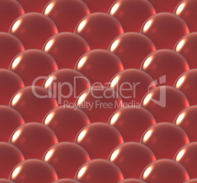 crystal ball overlap pattern red