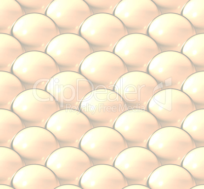 crystal ball overlap pattern white