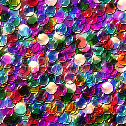 crystal balls mix pattern color