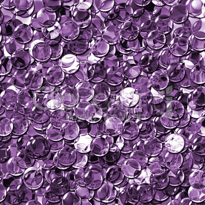crystal balls mix transparent purple