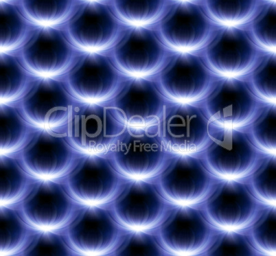 Lens Flare flower blue pattern