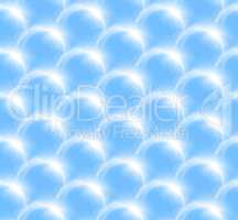 Lens Flare half ring pattern sky blue