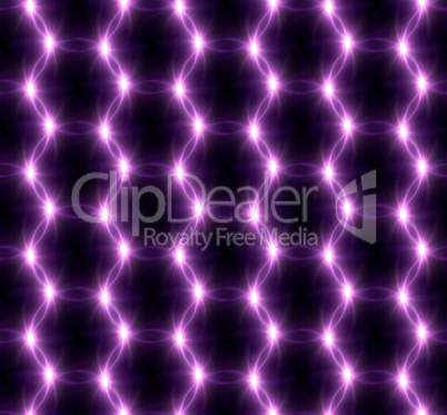 Lens Flare overlap purple ring pattern