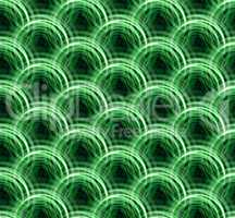 Lens Flare ring green pattern