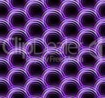 Ring lens Flare purple double pattern