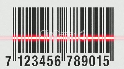 Scanning EAN barcode on cardboard