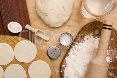 Ingredients unleavened dough