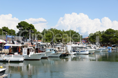 Boote bei Novigrad