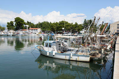 Boote bei Novigrad