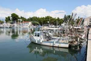 Boote bei Novigrad