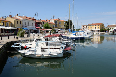 Boote bei Novigrad