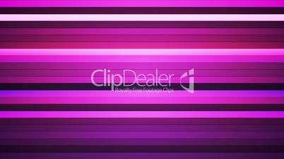 Broadcast Twinkling Horizontal Hi-Tech Bars, Magenta Purple, Abstract, Loopable, HD