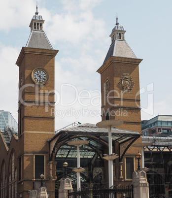 Liverpool Street station in London