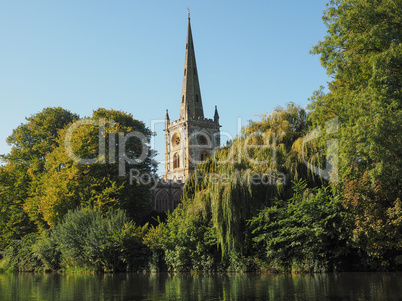 Holy Trinity church in Stratford upon Avon