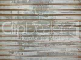 Retro looking Corrugated steel