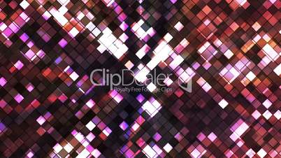 Broadcast Twinkling Squared Diamonds, Multi Color, Abstract, Loopable, HD