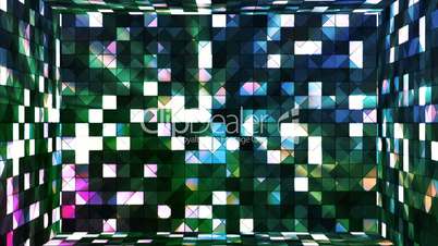 Broadcast Twinkling Hi-Tech Squares Room, Multi Color, Abstract, Loopable, HD