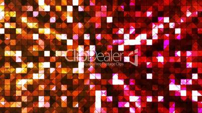 Broadcast Twinkling Hi-Tech Squares, Multi Color, Abstract, Loopable, HD