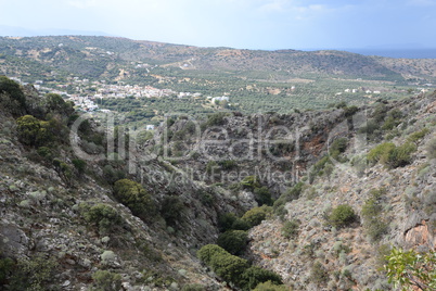 Landschaft bei Milatos, Kreta