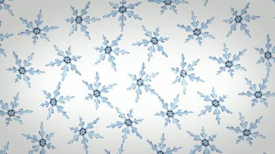snowflakes background rotation white hd
