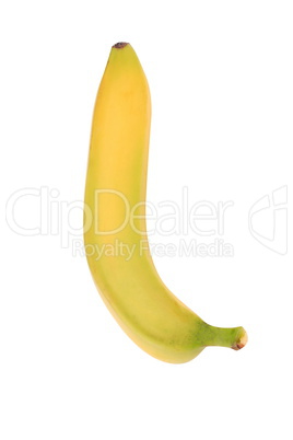 Yellow Banana Isolated